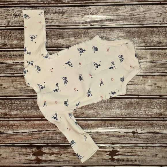 Carter's snap top and long sleeve set - Picture 2 of 4